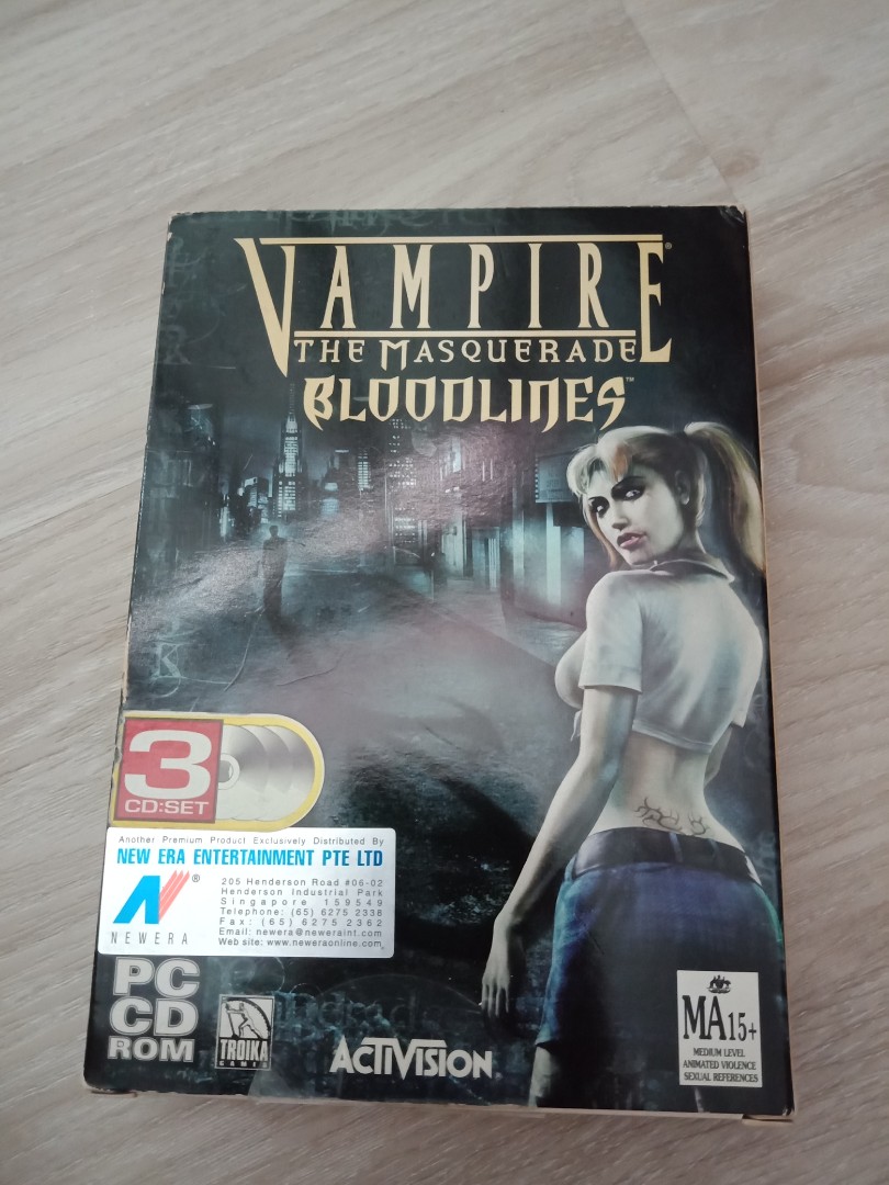 Vampire the masquerade bloodlines, Hobbies & Toys, Toys & Games on ...