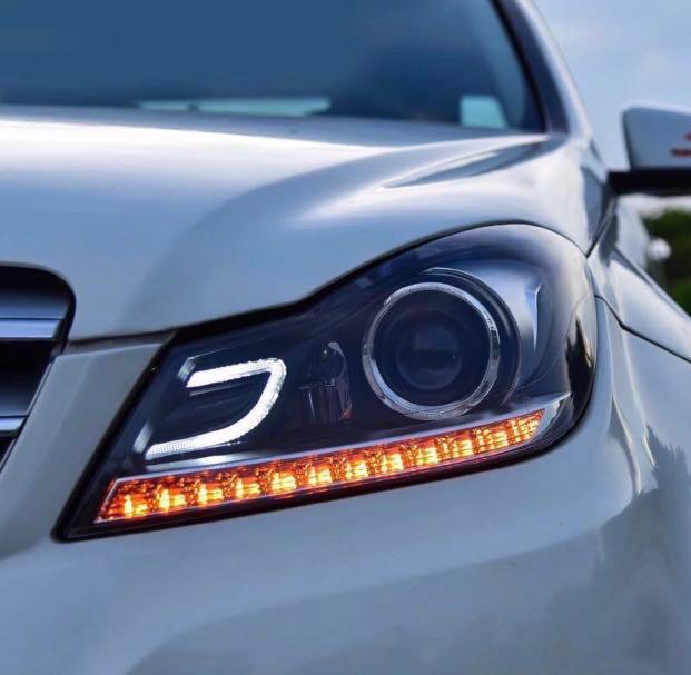 W204 AMG C63 Headlights Car Accessories Accessories on Carousell