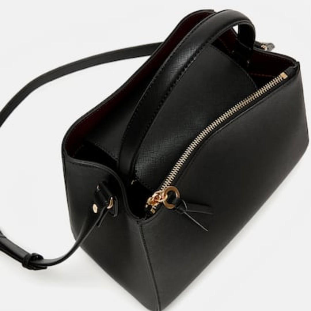 Medium tote bag zara deals