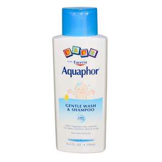 Aquaphor, Baby, Gentle Wash and Shampoo, Fragrance Free, 8.4 fl oz (250 ml)