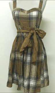(RM 20 including postage to Semenanjung) Miss Selfridge Checkered Dress