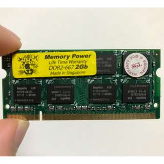 Ddr2667 2gb sodimm ram for mac