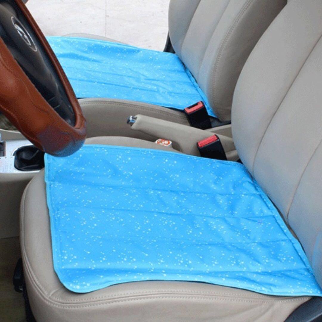 (3 in 1 set) Hot Summer Cooling Car Seat Cushion Portable ice mat ...