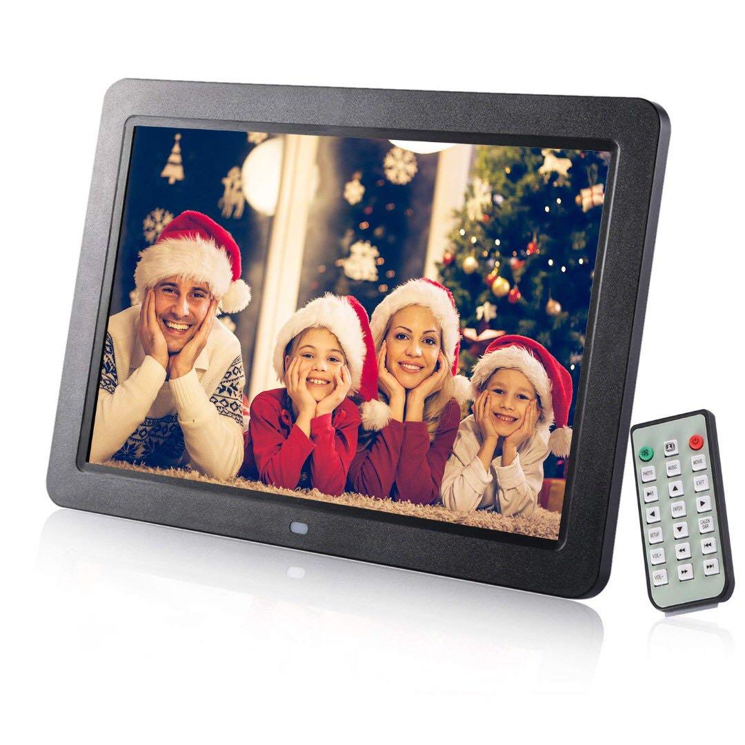 (722) Digital Photo Frame , 12 inches (HT1209), Furniture & Home Living