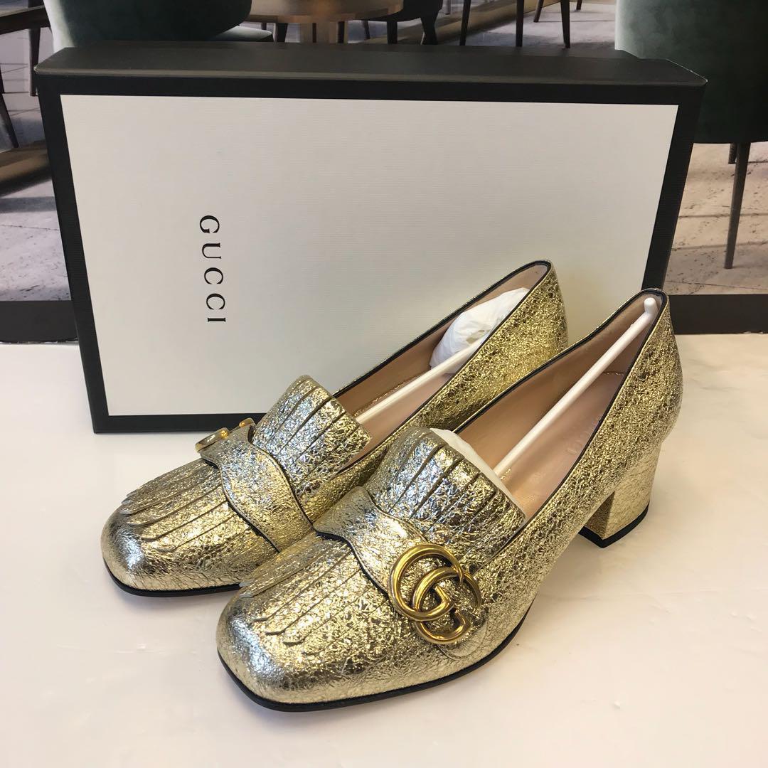 全新 Gucci Shoes, 名牌, 服裝 Carousell