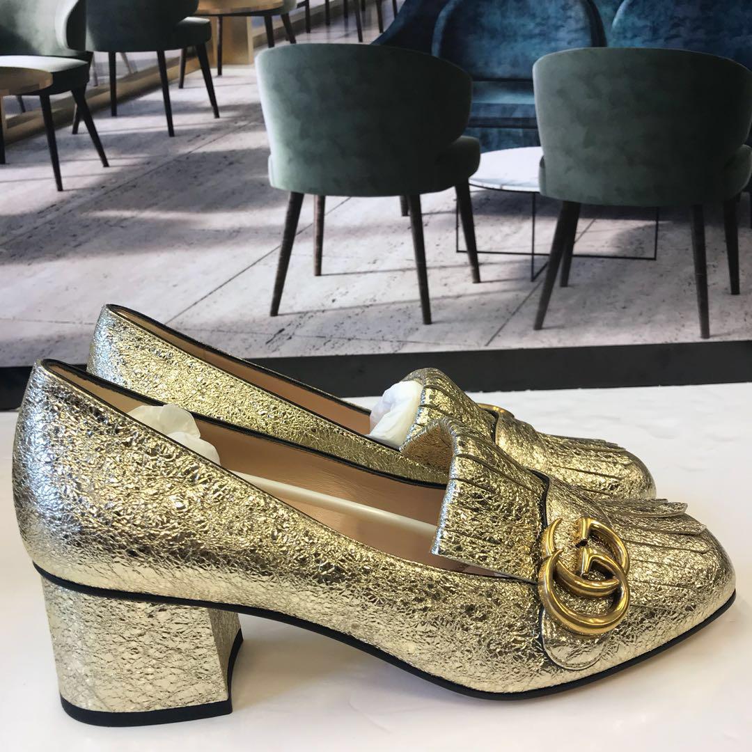 全新 Gucci Shoes, 名牌, 服裝 Carousell