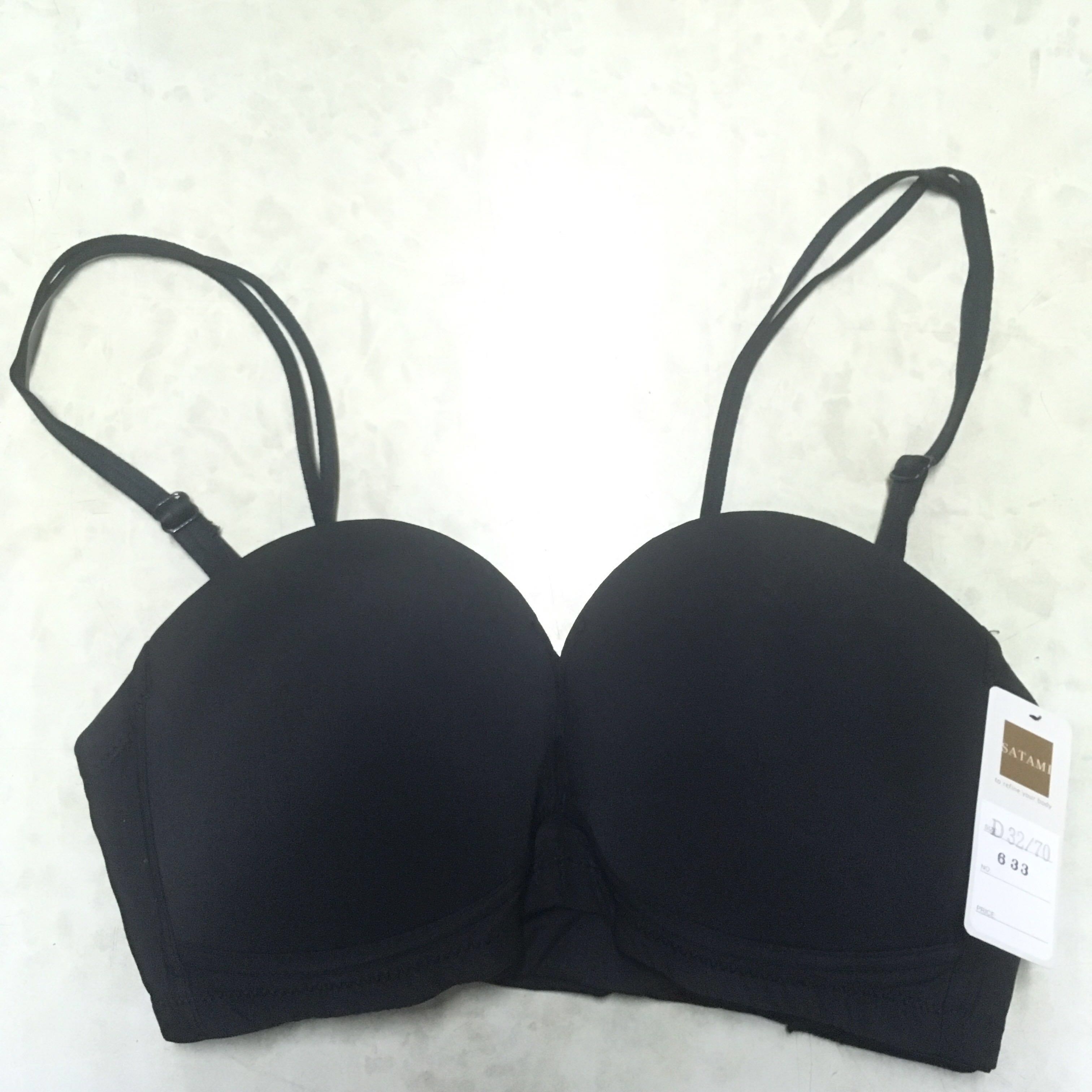 BR-00643, Magic Push / Wireless Half-cup Bra, Brown, SATAMI Online, Magic  Push 神奇推推/ 無鋼圈1/2杯泡綿胸圍, 啡