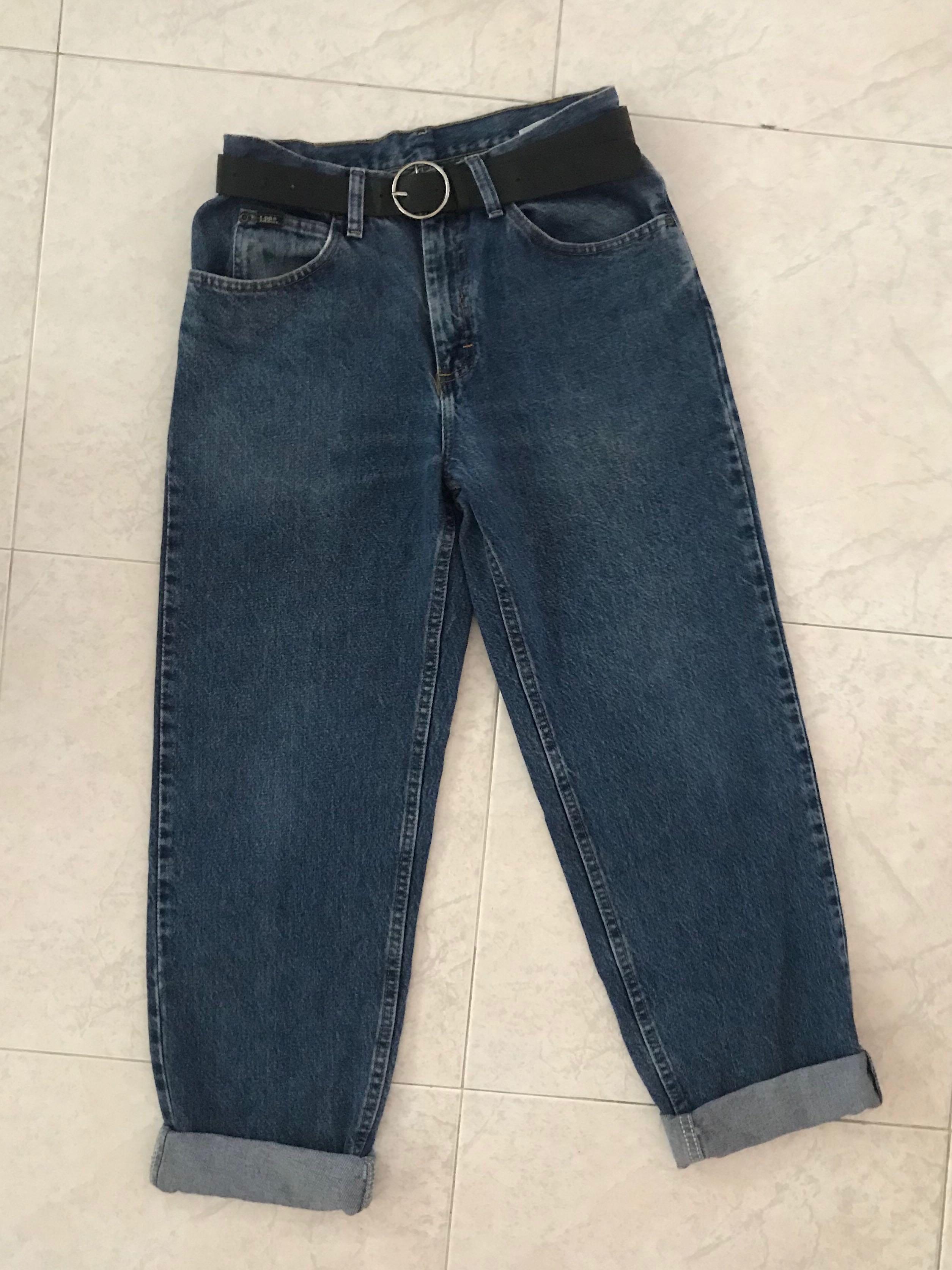 lee women's high waisted jeans