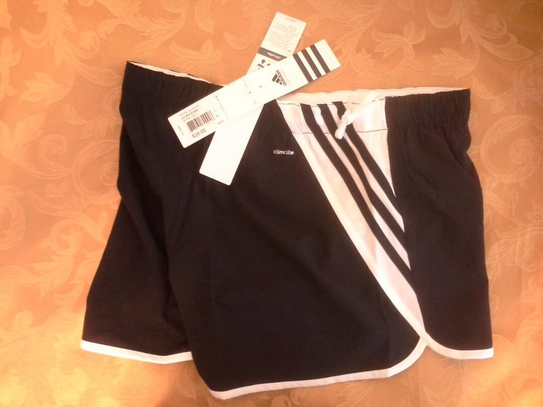 Adidas Climalite women's size M Ultimate woven 3 stripe Adidas Climalite women's size M Ultimate woven 3 stripe