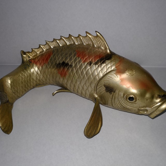 Antique Koi Fish Vase Antiques Antique Furniture On Carousell