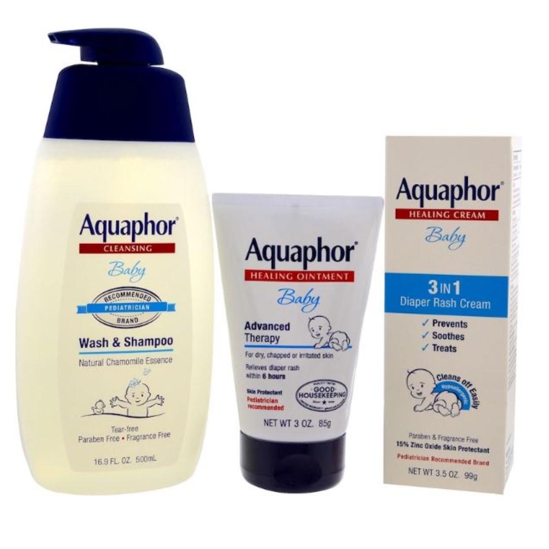 aquaphor 3 in 1 diaper rash