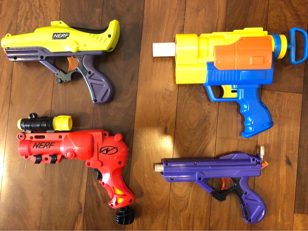 AssortedNerfModifiedandStockRarepistols