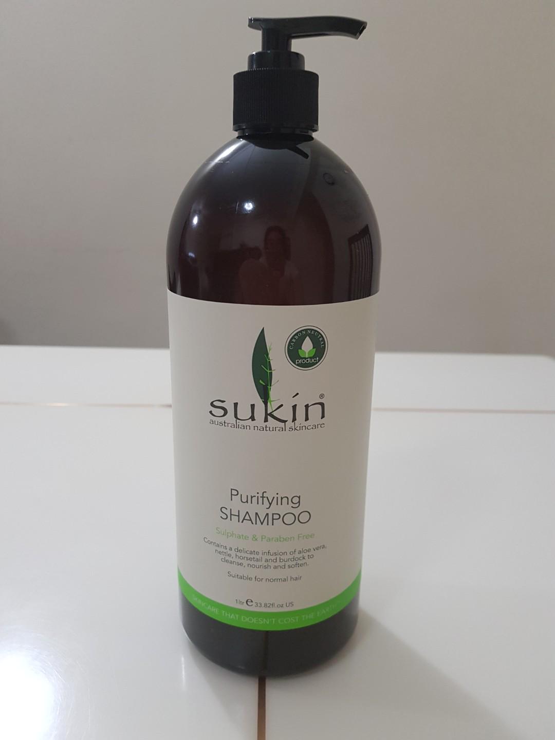 Australian Natural Shampoo Sukin 1 Ltr Health Beauty Hair