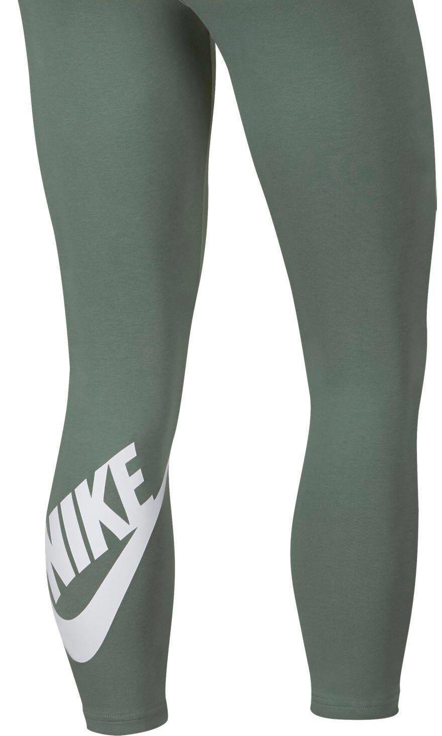 women's nike green leggings