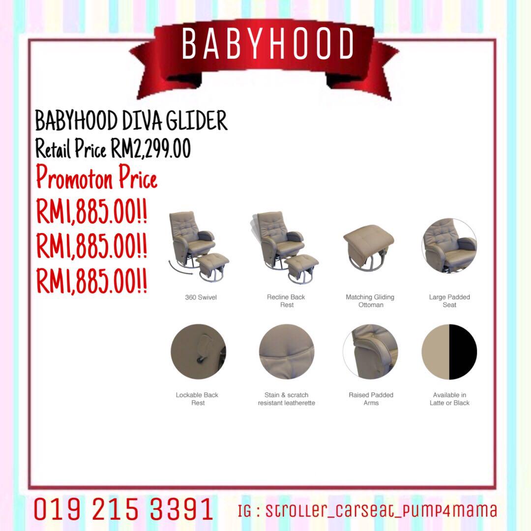 Babyhood Diva Glider