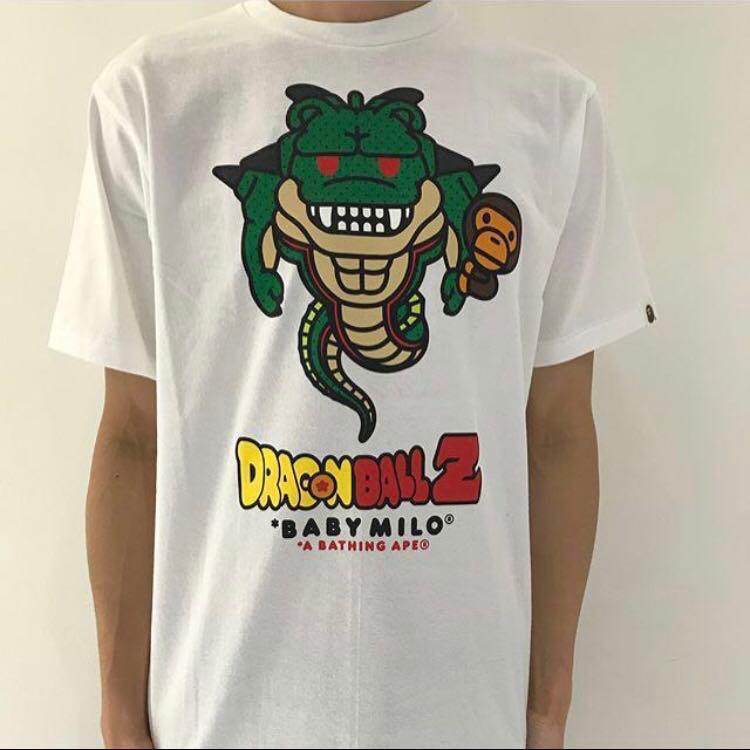 Bape X Dragonball Z Tee 2 Men S Fashion Clothes Tops On Carousell