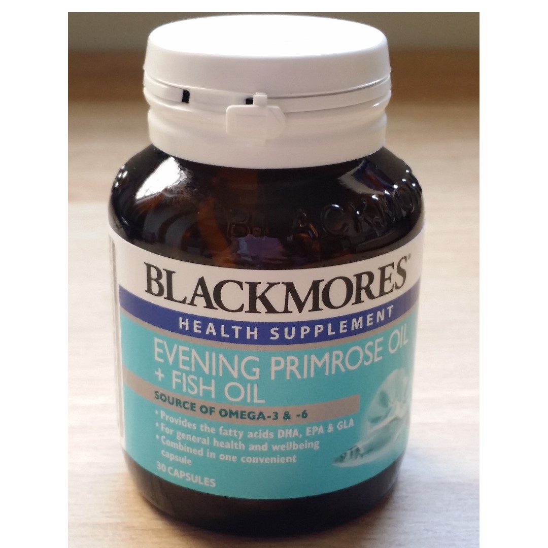 Blackmores Evening Primrose Oil Fish Oil 30caps Health Beauty Face Skin Care On Carousell
