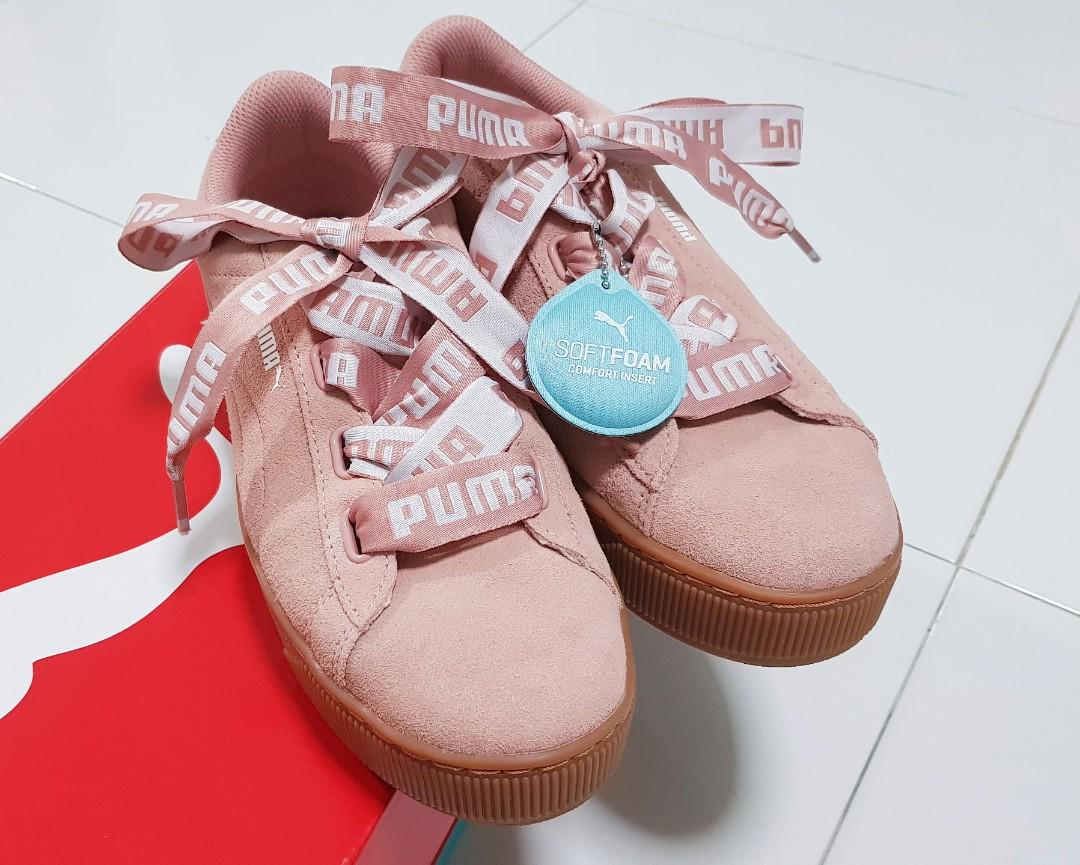 Puma vikky clearance platform ribbon bold