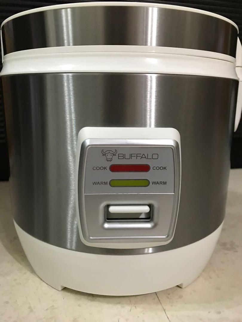 Buffalo enco 2.0 stainless steel rice cooker sales