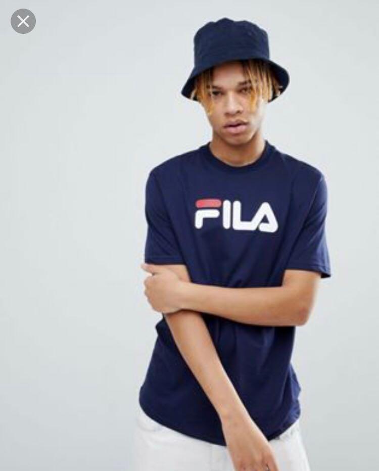 Fila navy blue shirt store