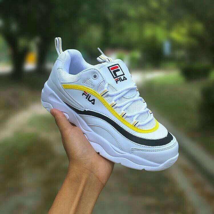 fila shoes 2018 yellow