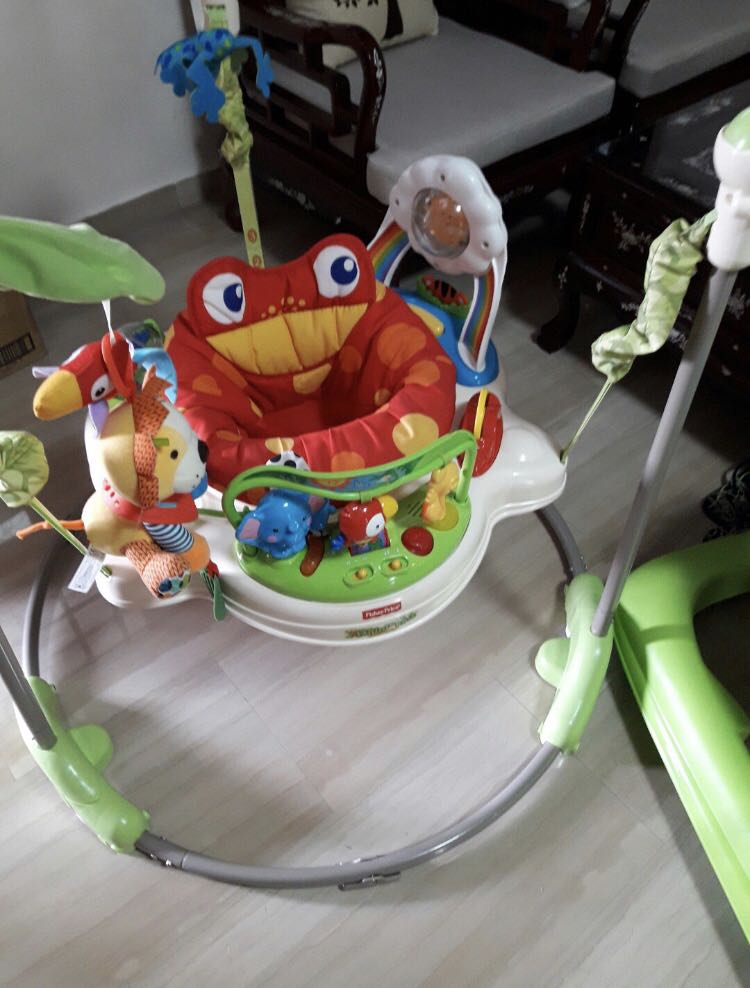 Fisher Price Safari Jumperoo Babies Kids Infant Playtime on Carousell