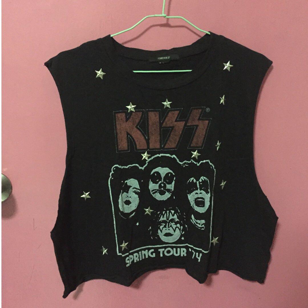kiss tank top forever 21
