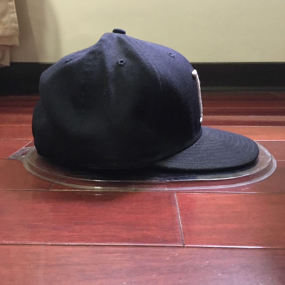 Frank151 F logo New Era 棒球帽全封帽深藍, 他的時尚, 手錶及配件