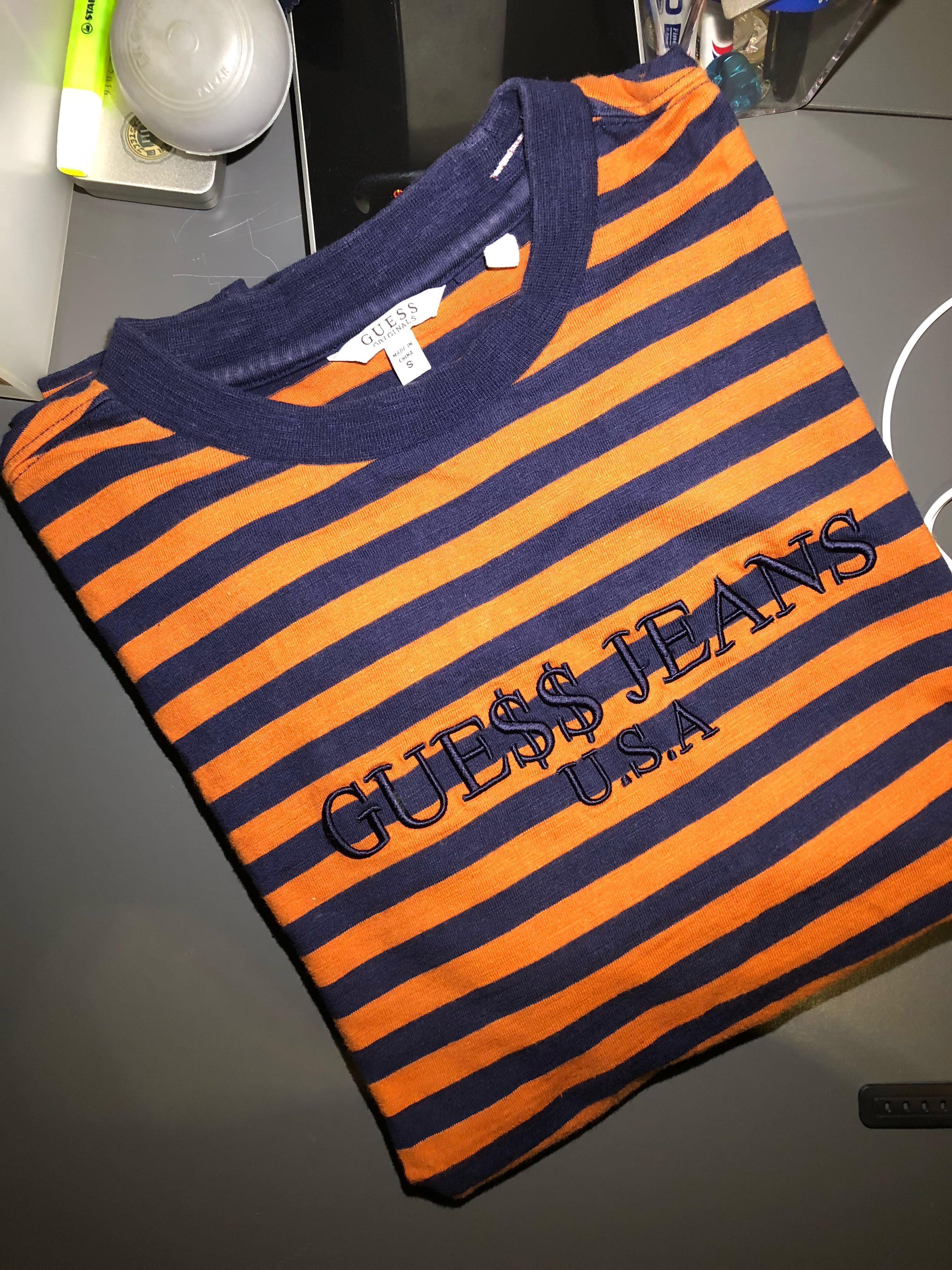 Guess x ASAP size small Men s Fashion Tops Sets Tshirts Polo Shirts on Carousell