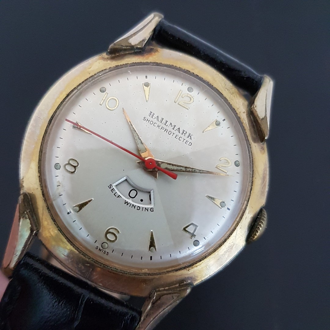 Hallmark Self Winding Vintage Watch Women s Fashion Watches