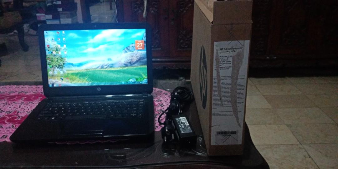 Hp Notebook 14 G102au Laptop Terjangkau Elektronik Komputer Desktop Di Carousell