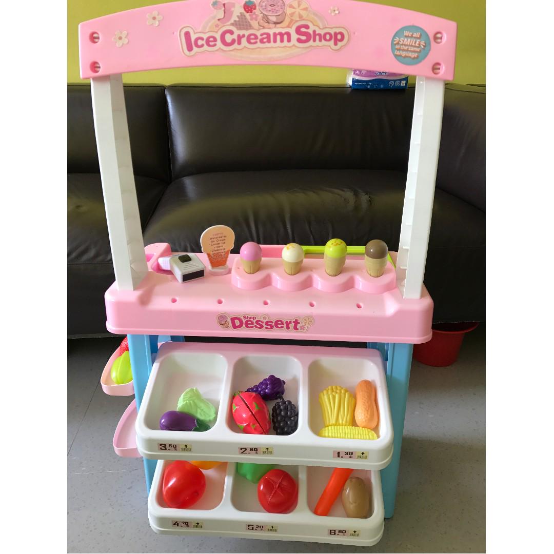 ice cream stall toy