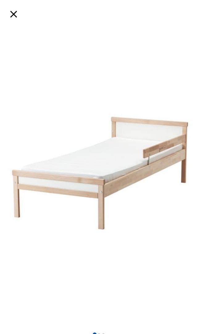 Ikea sniglar bed frame with mattress, Furniture & Home Living