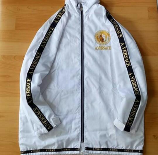 versace blue tracksuit