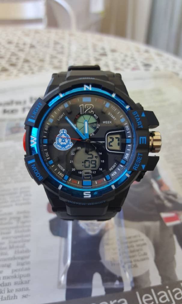 Jam Tangan Pdrm Polis Diraja Malaysia Men S Fashion Watches On Carousell