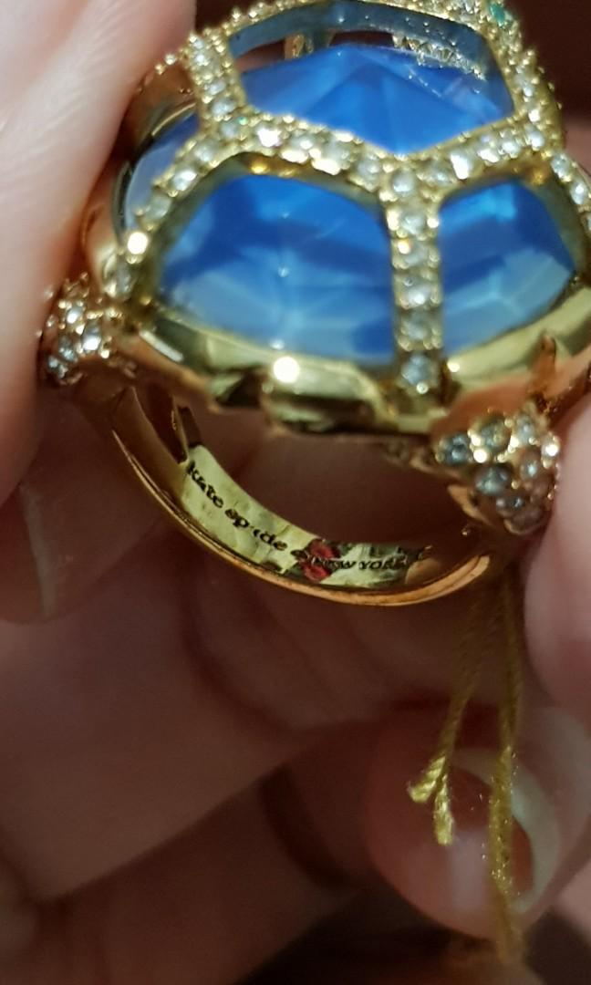 Kate spade turtle discount ring