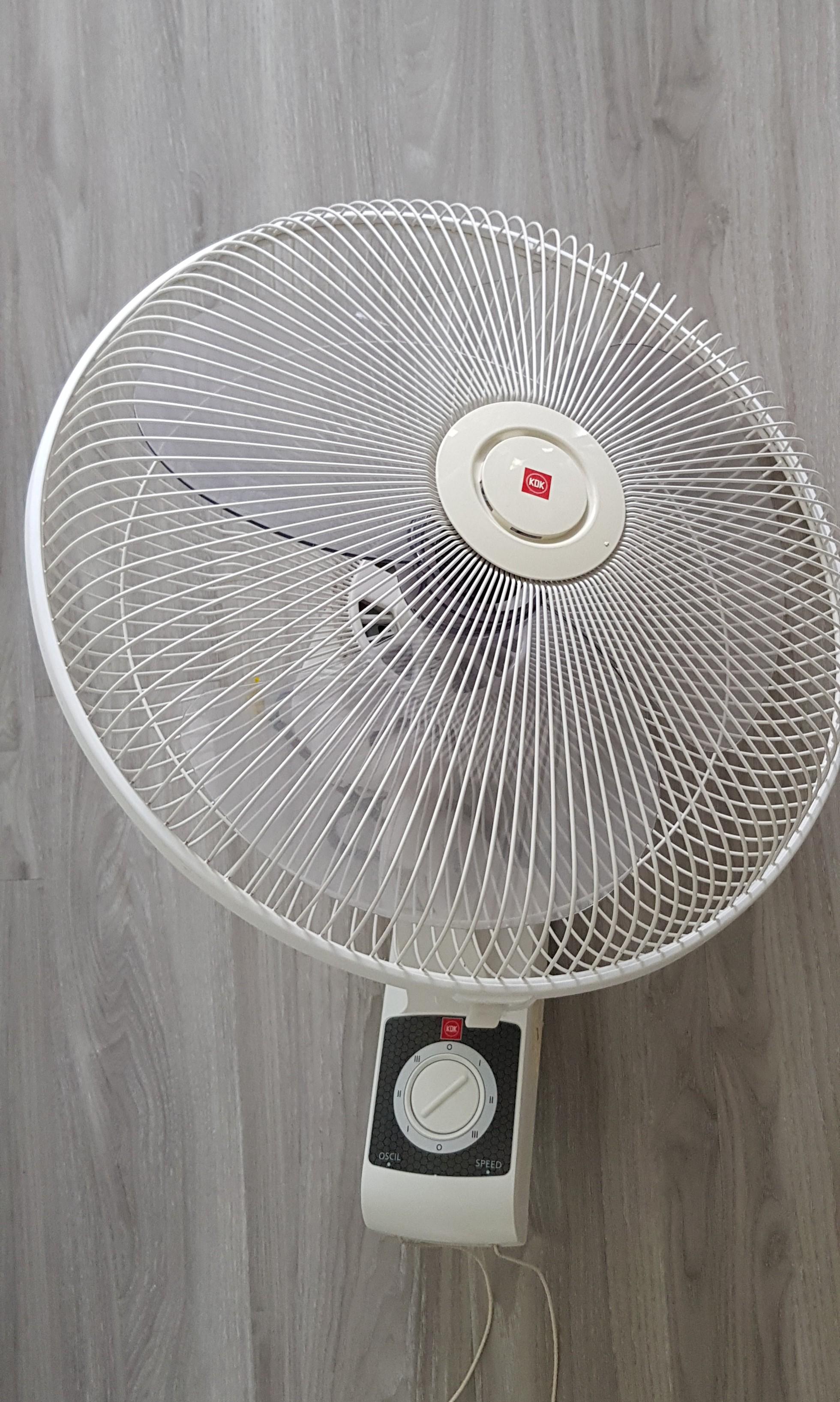 Kdk Wall Fan 18 Ku408 Home Appliances Cooling Air Care On