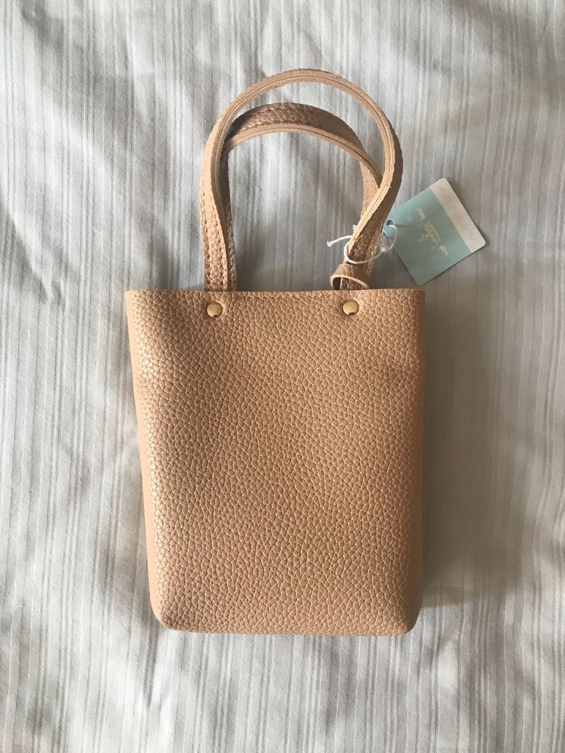 Light Brown Mini Handbag Light Brown Mini Handbag