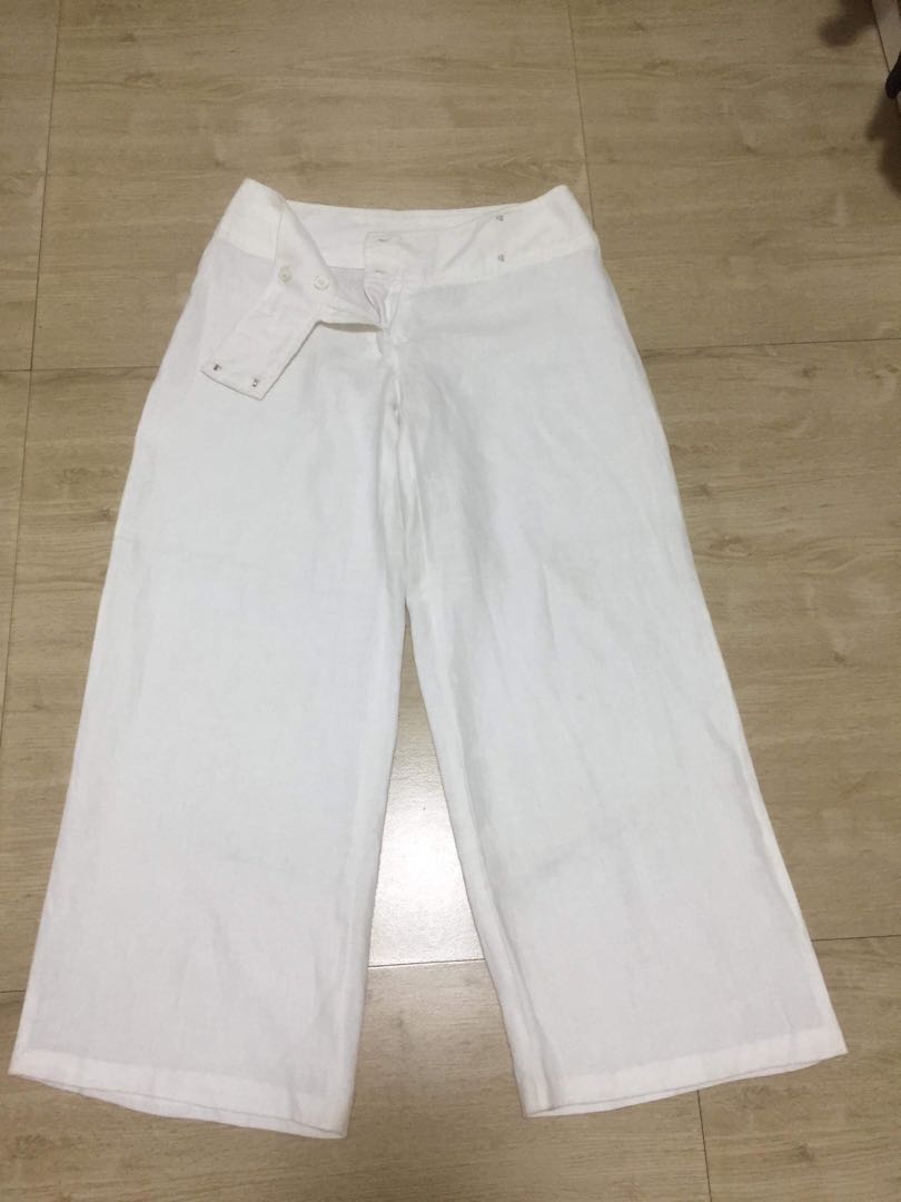White square pants clearance
