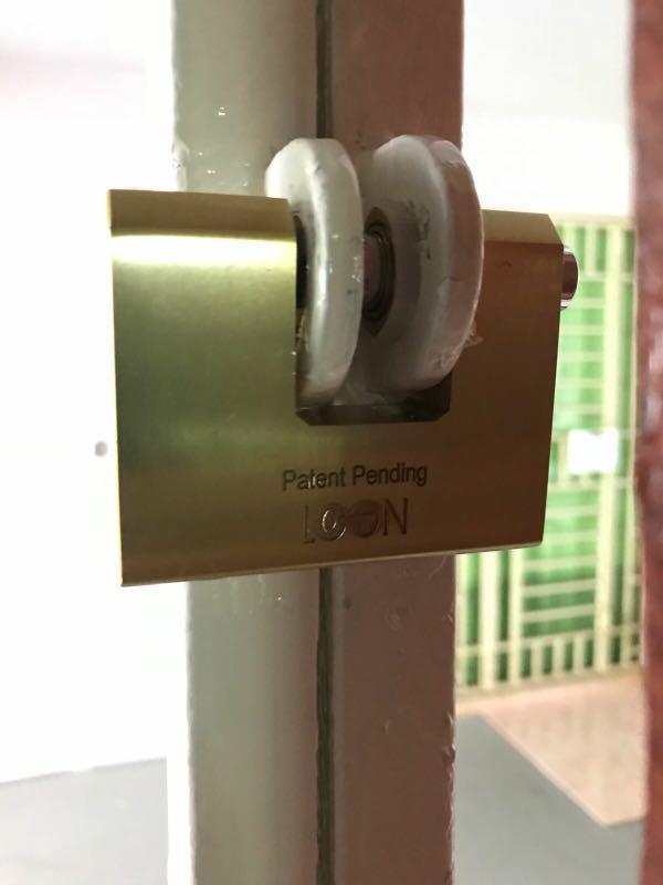 Loon lock HDB gate padlock, Furniture & Home Living, Bathroom & Kitchen
