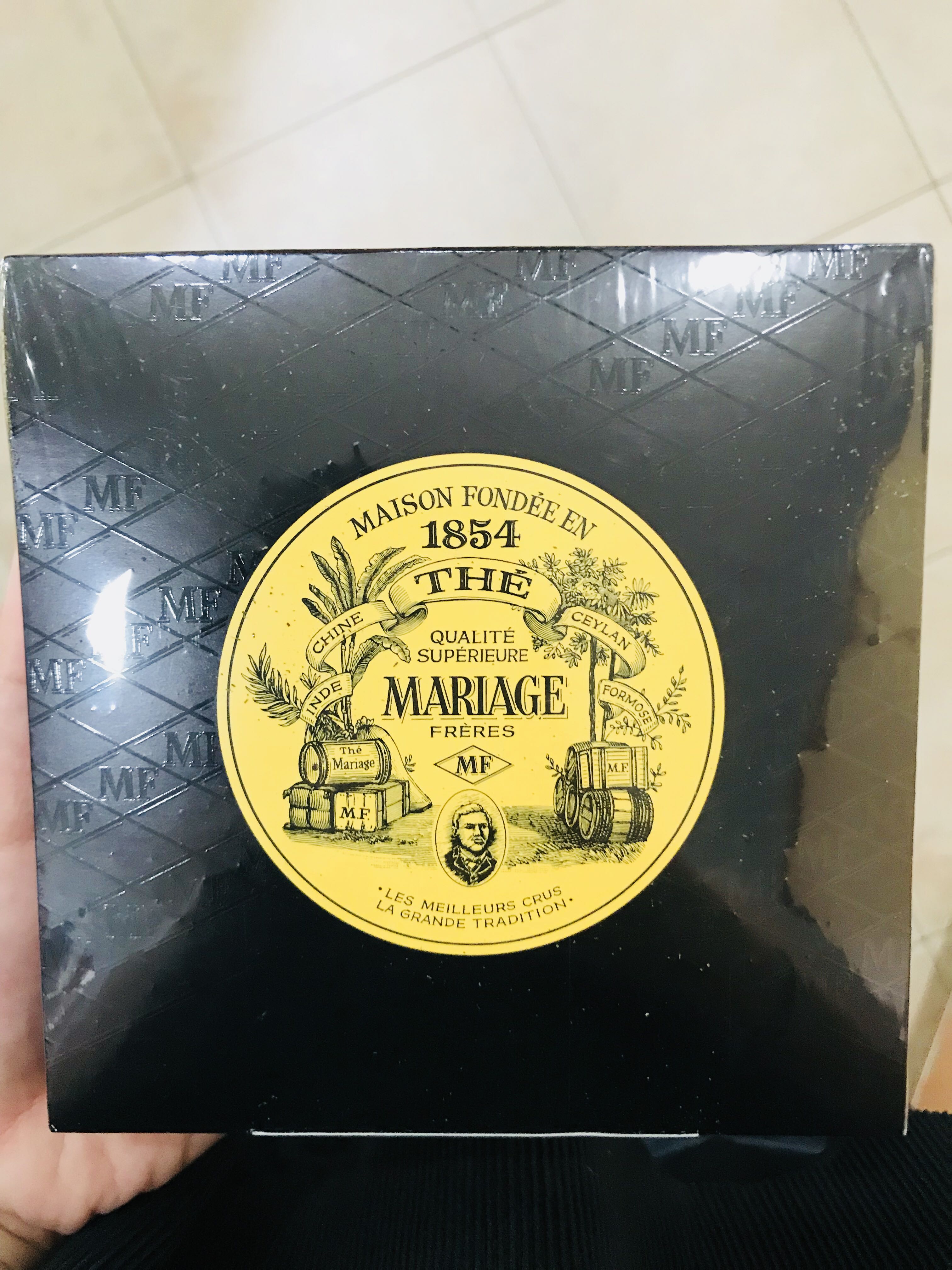 Mariage Freres Green Tea Purchased From France Food Drinks Beverages On Carousell