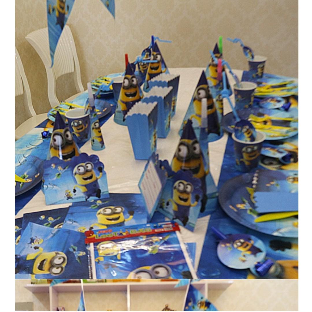 Minion Party Supplies Party Decorations Theme Party Setup