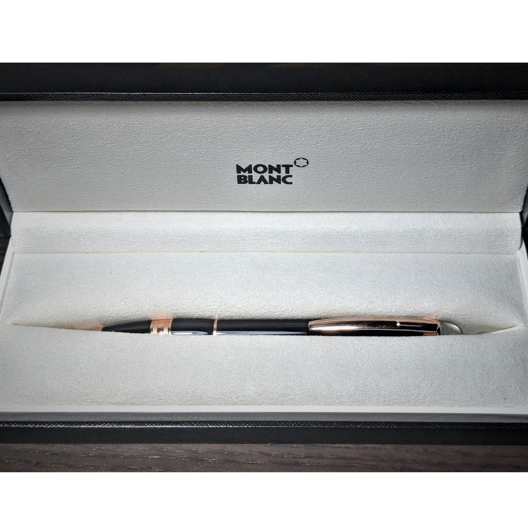 montblanc starwalker red gold resin ballpoint pen