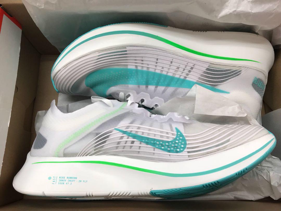 Nike Zoom Fly SP - US8.5, 100% New & Real (專門店購買，有單據), 男