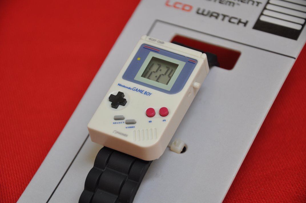 Nintendo Game Boy Classic Digital Watch (Not Casio Seiko)Vintage Rare ...