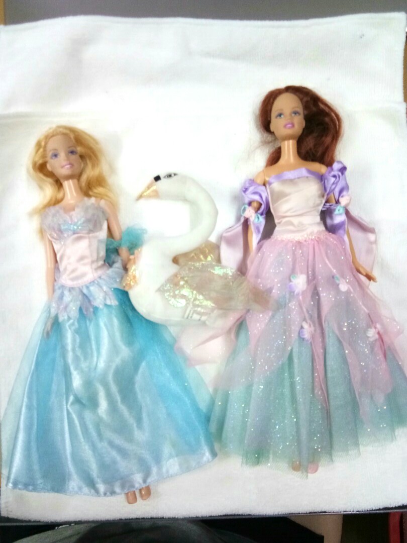 barbie swan lake toy set