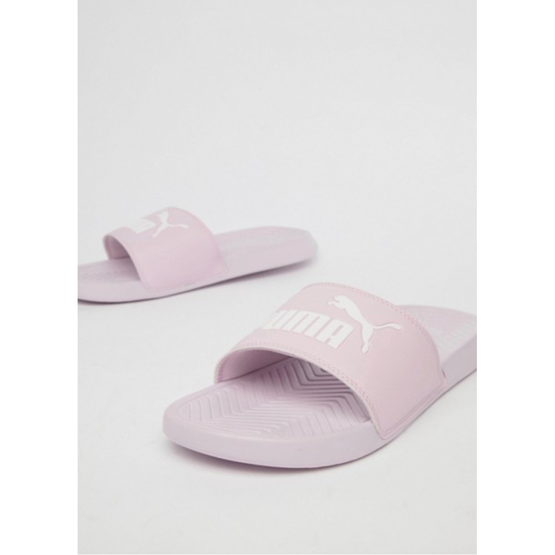 puma slippers pink