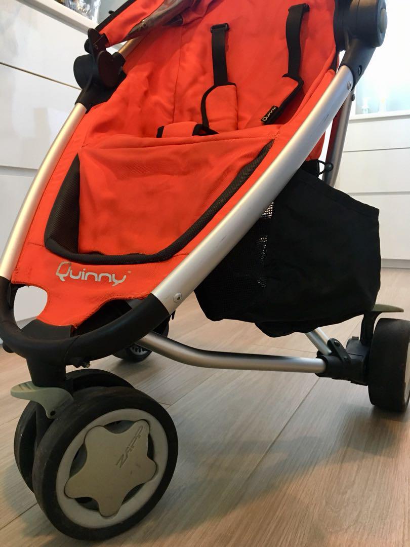 Quinny shop stroller orange