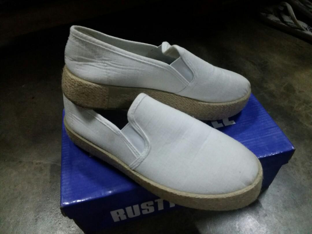 rusty lopez white shoes