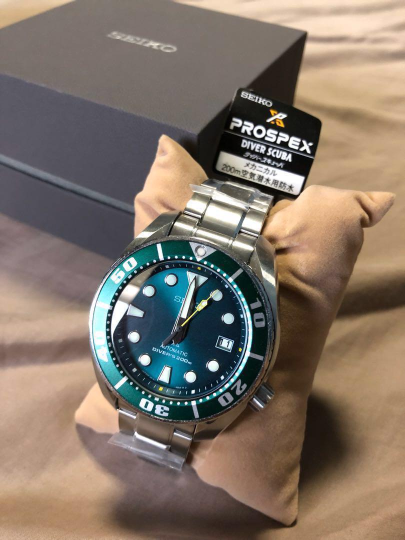Seiko Green Sumo Szsc004 Men s Fashion Watches Accessories Watches on Carousell